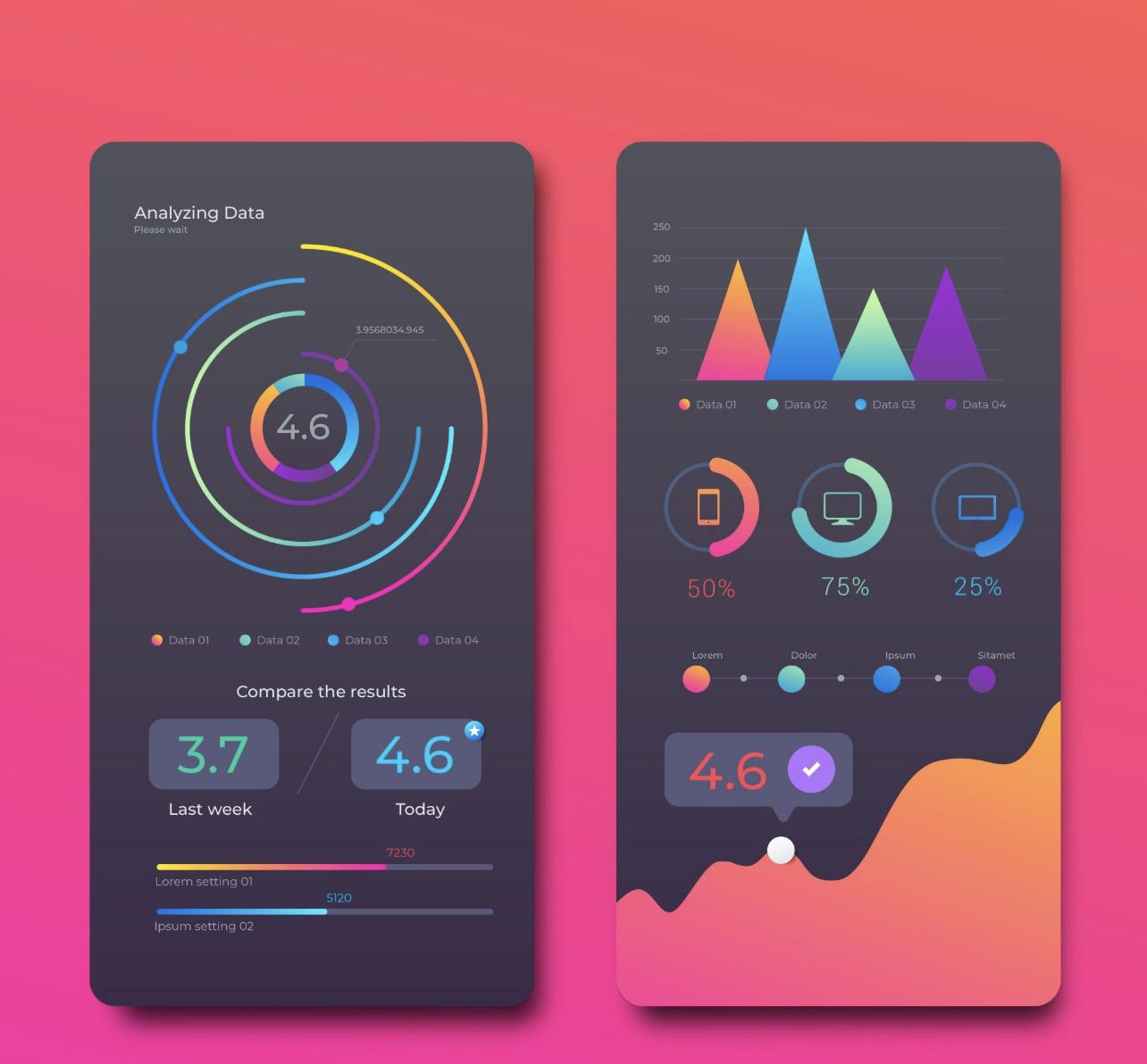 AI Dashboard Illustration